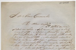 [Carta] 1855 Marzo 3, [Santiago] [a]