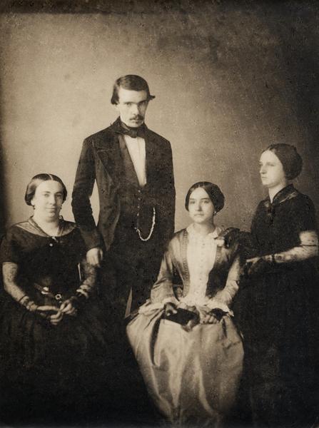 Diego Barros Arana y familia