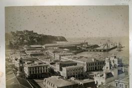 [Puerto de Valparaíso, vista desde el Cerro de la Concepción]