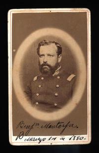 [Benjamín Montoya, Sargento Mayor, Iquique, Mayo 14, 1880, retrato de medio cuerpo]
