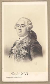 [Luis XVI, Rey de Francia, retrato de medio cuerpo]