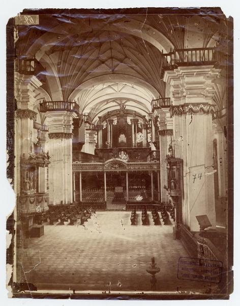[Catedral de Lima, vista interior]