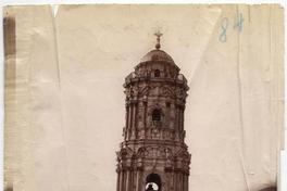 [Torre Campanario de la Iglesia de Santo Domingo en Lima, Perú]