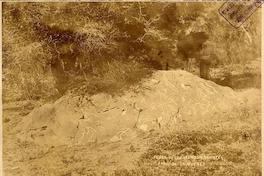 Piedra de los indios- rapiante, Baños de Cauquenes