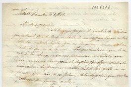[Carta] 1849 Diciembre 26, [Santiago] [a] Benigna Ortúzar de Covarrubias 26 de diciembre 1849