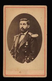 [Francisco Segundo Sánchez, Teniente Graduado de la Marina, retrato de medio cuerpo con uniforme]