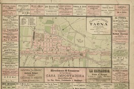 Plano de la ciudad de Tacna