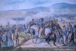 Batalla de Maipú, 1818.