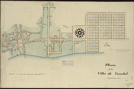 Plano de la Villa de Yumbel  [material cartográfico] Alberto Yveísse