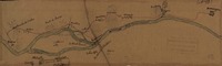 [Plano del camino entre Rancagua y Peumo]  [Material cartográfico]
