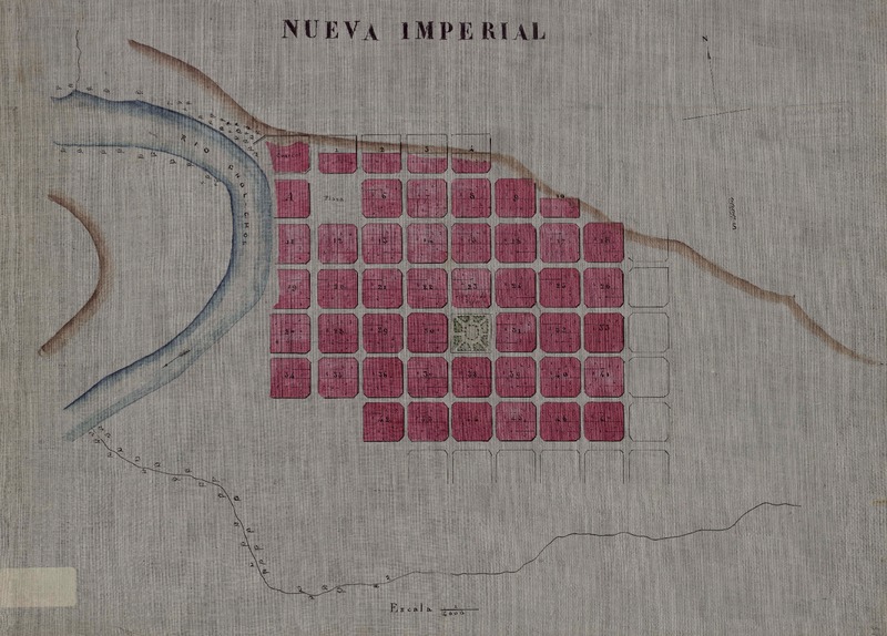 [Plano de la Nueva Imperial]  [Material cartográfico]