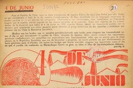 4 de junio (Tocopilla, Chile : 1939 )
