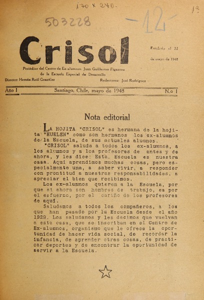 Crisol (Santiago, Chile : 1948)