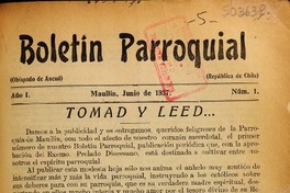 Boletin Parroquial (Maullín, Chile : 1937)