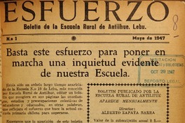 Esfuerzo (Lebu, Chile : 1947)