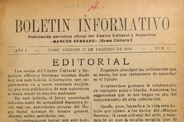 Boletín informativo (Tomé, Chile)