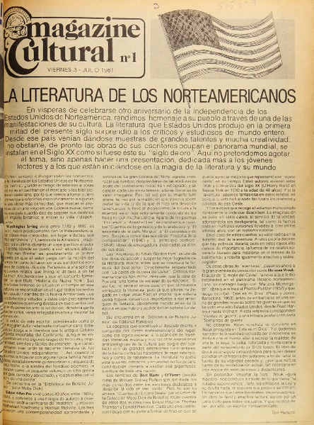 Magazine Cultural (Santiago, Chile : 1981?)