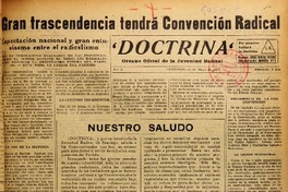 Doctrina (Santiago, Chile : 1937)