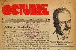 Octubre (Iquique, Chile : 1938)