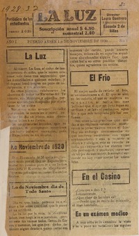 La Luz (Puerto Aysén, Chile : 1930)