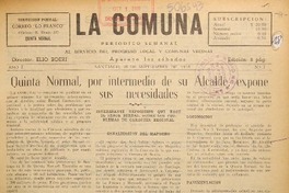 La Comuna (Santiago, Chile : 1939)