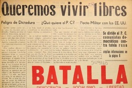 Batalla (Santiago, Chile : 1952)