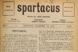 Spartacus (Santiago, Chile : 1932)