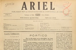 Ariel (Santiago, Chile: 1931)