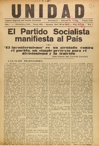 Unidad (Iquique, Chile : 1940)