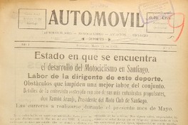 Automóvil (Santiago, Chile: 1932)