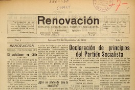 Renovación (Iquique, Chile : 1934)