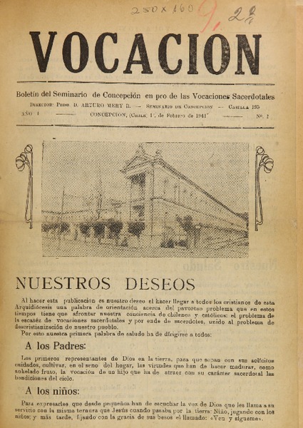 Vocación (Concepción, Chile: 1941)