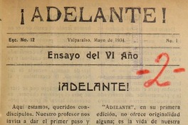 Adelante (Valparaíso, Chile : 1934)