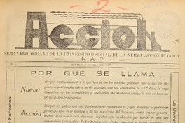 Acción (Diario : Santiago, Chile : 1932)