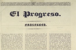 El Progreso (Santiago, Chile : 1842)