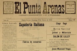 El Punta Arenas (Punta Arenas, Chile : 1909)