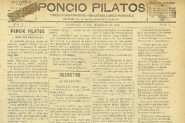Poncio Pilatos.