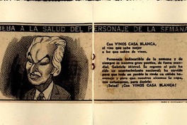 [Tarjeta] 1954 sept, Casablanca [a] Gabriela Mistral