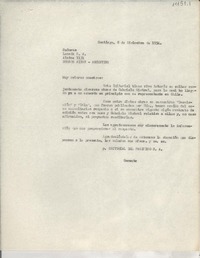 [Carta] 1954 dic. 8, Santiago, [Chile] [a] Losada S. A., Buenos Aires, Argentina