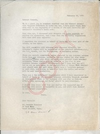 [Carta] 1972 Feb. 10, [EE.UU.] [a] Mr. Antonio Frasconi, 26 Dock Road, South Norwalk, Conn., [EE.UU.]