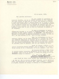 [Carta] 1949 mar. 28, México D.F. [a] Gabriela [Mistral], [México]