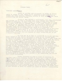 [Carta] 1949 oct. 10, [México] [a] Gabriela Mistral