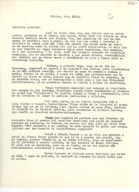 [Carta] 1949 oct. 21, México [a] Gabriela Mistral