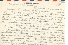 [Carta] [1946?], [Chile] [a] [Gabriela Mistral]