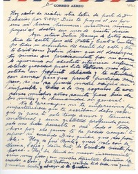[Carta] [1947?] feb. 5, [Chile] [a] [Gabriela Mistral]