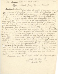 [Carta] 1945 sept. 13, La Serena, [Chile] [a] Lucila Godoy, Brasil