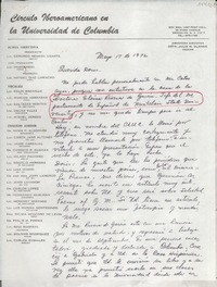 [Carta] 1972 mayo 17, Brooklyn, N. Y., [EE.UU.] [a la] Querida Doris [Dana]