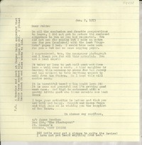 [Carta] 1973 Jan. 2, Grenada, West Indies [a] Dear Julia [M. Blanco]