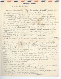 [Carta] 1943 sept. 23, [La Serena, Chile] [a] [Gabriela Mistral]