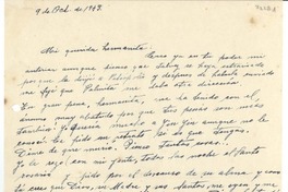 [Carta] 1943 oct. 9, La Serena, [Chile] [a] [Gabriela Mistral]